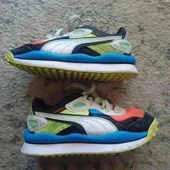 Puma Kids Multicolor Street Rider Bizerk 4 - Picture 7 of 16